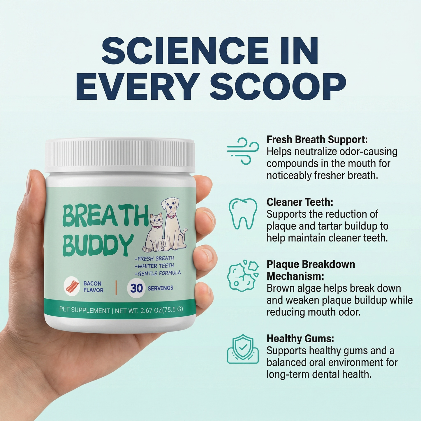 Breath Buddy Dental Powder